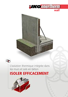 L’isolation thermique intégrée dans les murs et sols en béton