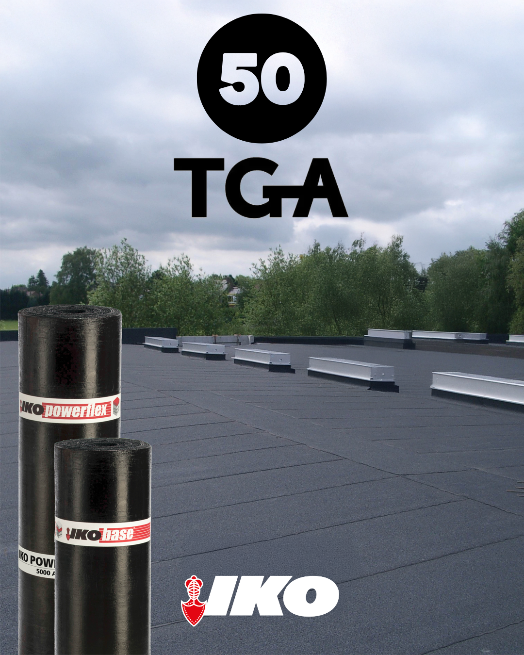 IKO: 50-year durability certificate achieved in Denmark!